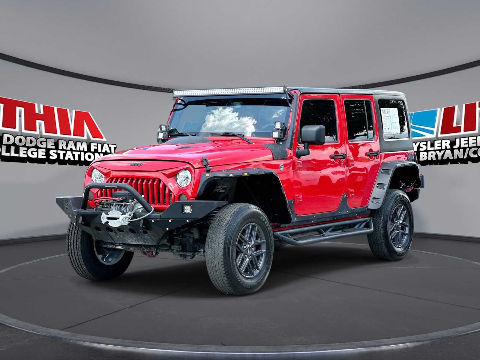 Used 2017 Jeep SUV Sahara 4x4 Firecracker Red For Sale at Lithia