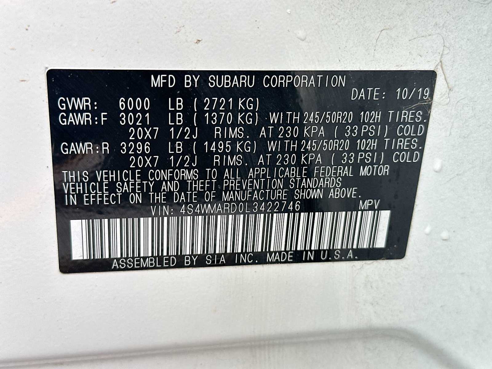 Thumbnail: 2020 Subaru Ascent - 22