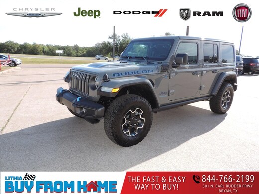 New Jeep Wrangler 4xe for Sale in Bryan/College Station TX | Lithia  Chrysler Dodge Jeep Ram FIAT of Bryan College Station