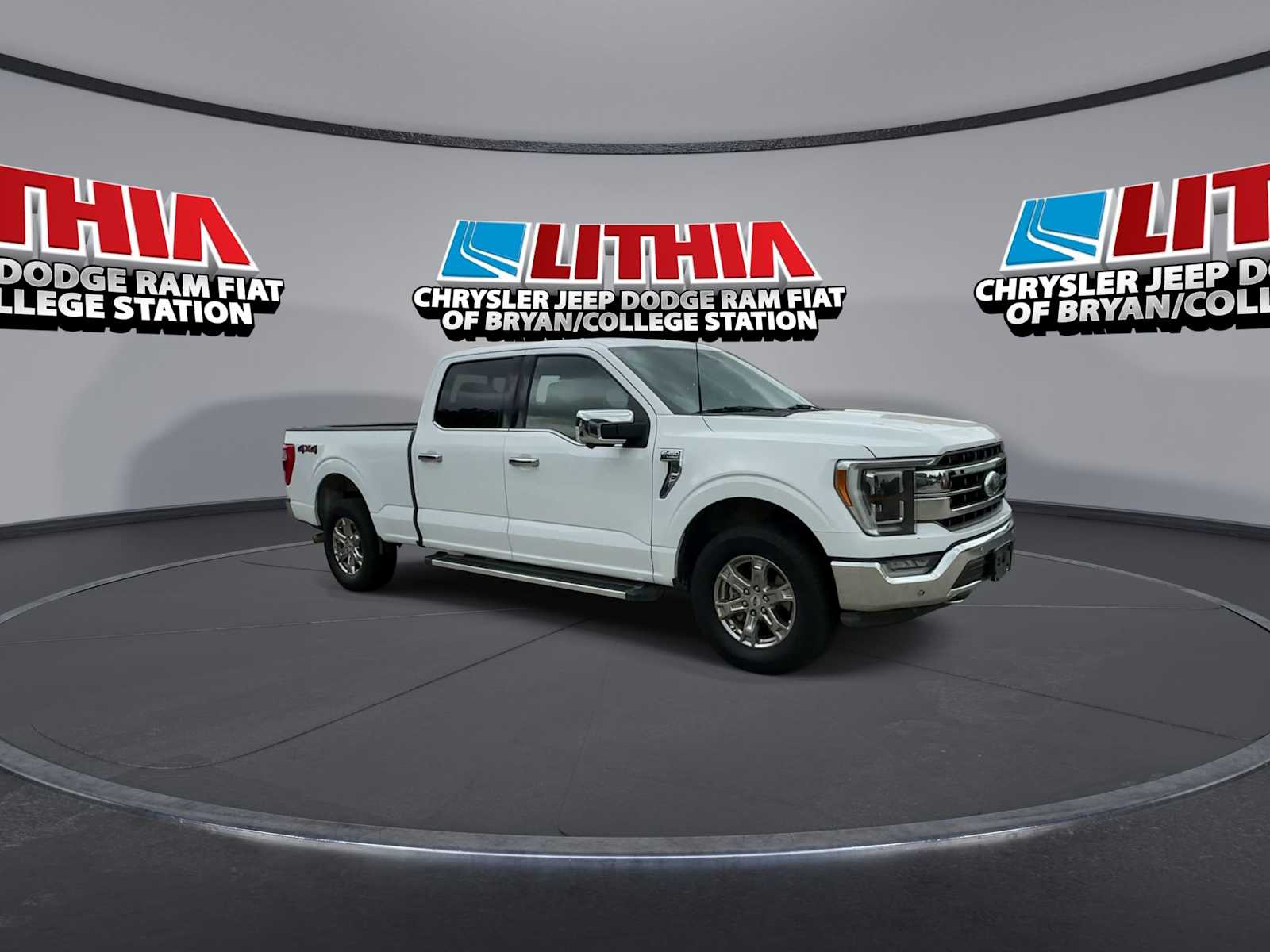 Used 2022 Ford F-150 Lariat with VIN 1FTFW1E57NFB12429 for sale in Bryan, TX