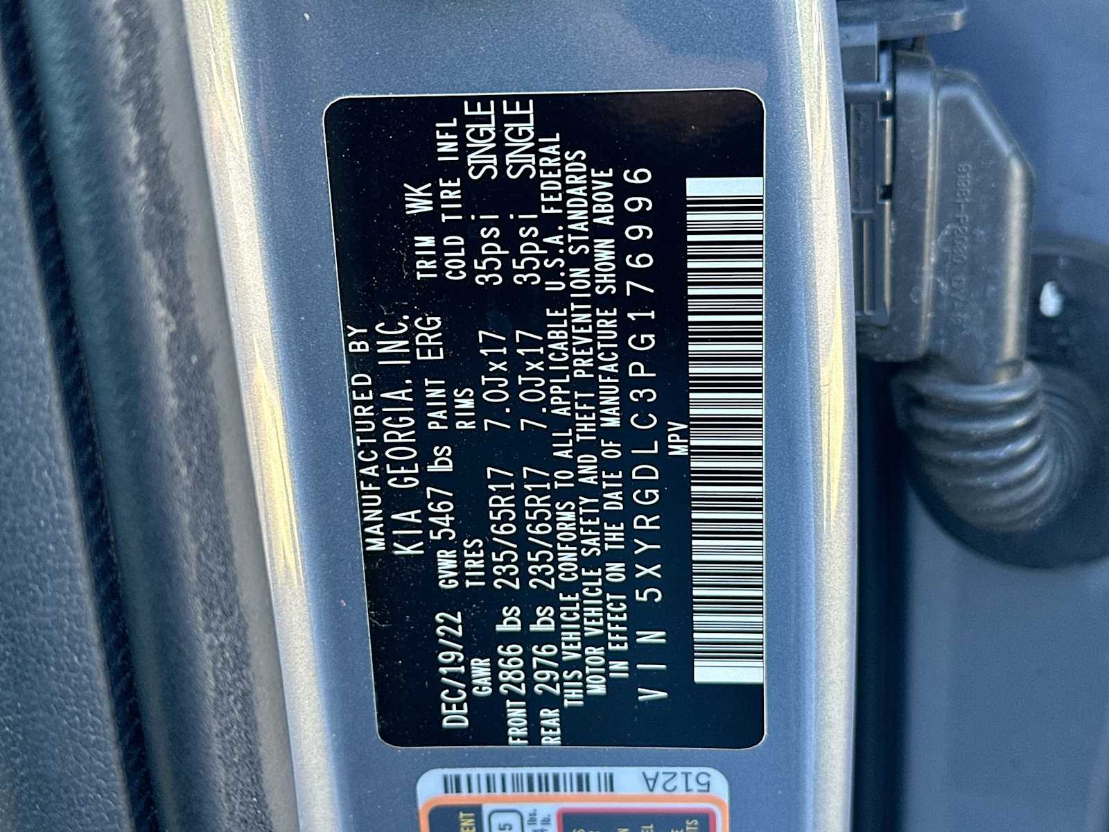 Thumbnail: 2023 Kia Sorento - 22