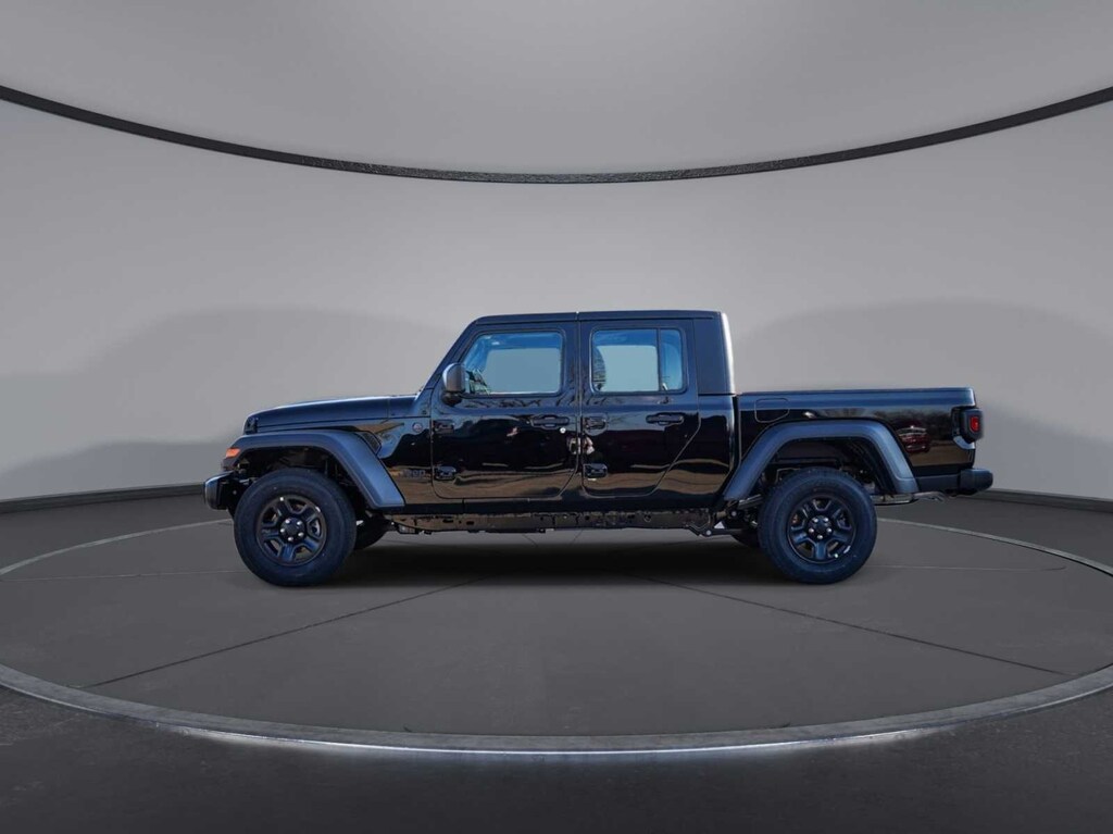 New 2024 Jeep Gladiator Sport Utility SPORT 4X4 Black For Sale near Temple, TX Stock RL100887