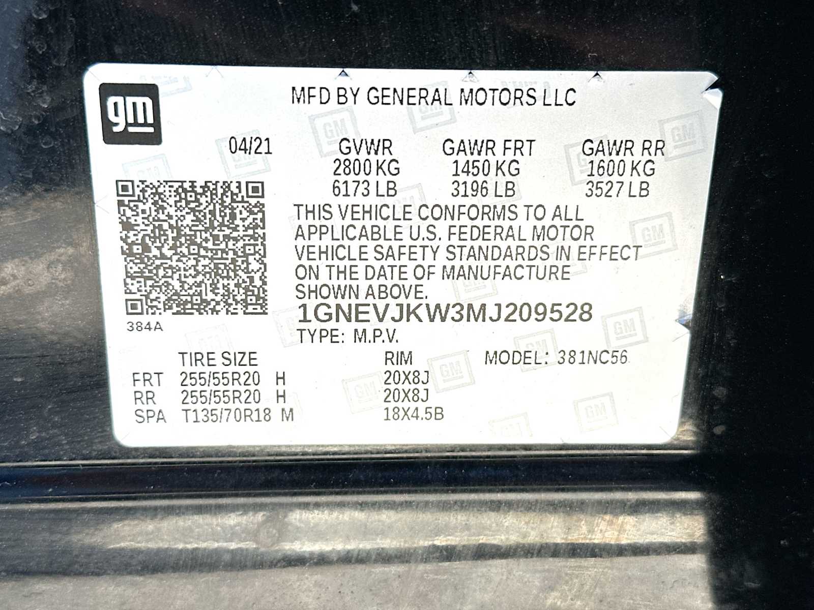 Thumbnail: 2021 Chevrolet Traverse - 22