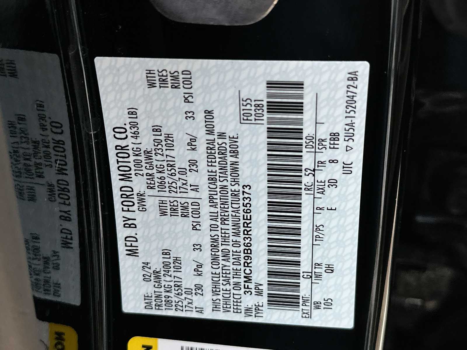 Thumbnail: 2024 Ford Bronco Sport - 22