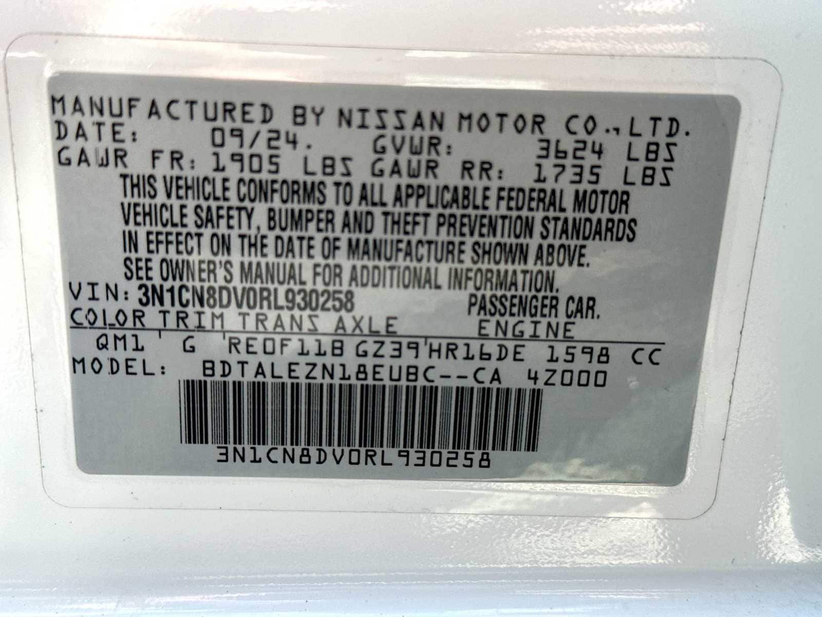 Thumbnail: 2024 Nissan Versa - 22