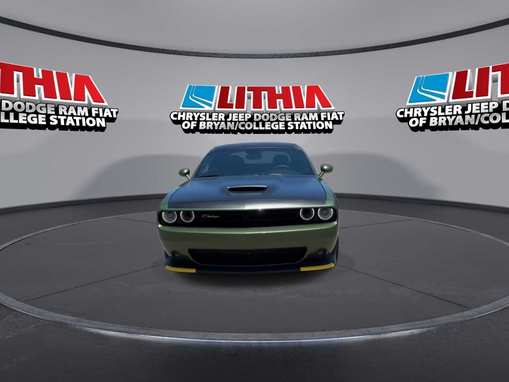 New 2023 Dodge Challenger Coupe R/T F8 Green For Sale near Temple, TX Stock PH693734