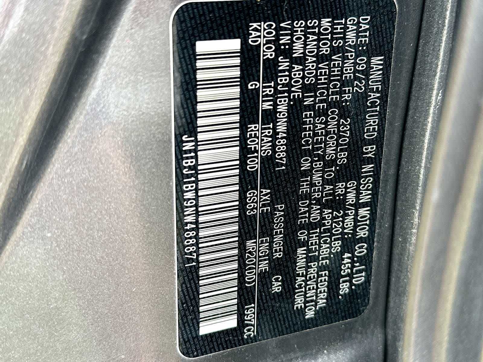 Thumbnail: 2022 Nissan Rogue Sport - 22