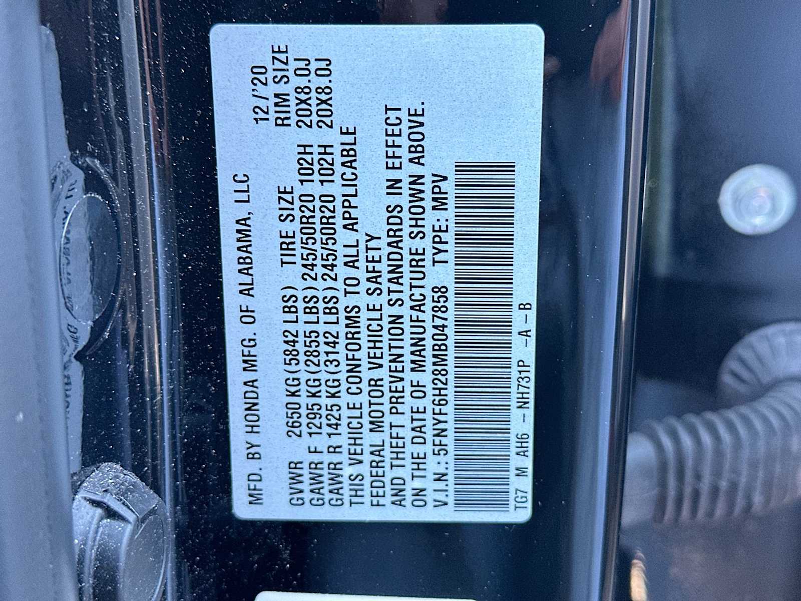 Thumbnail: 2021 Honda Pilot - 22