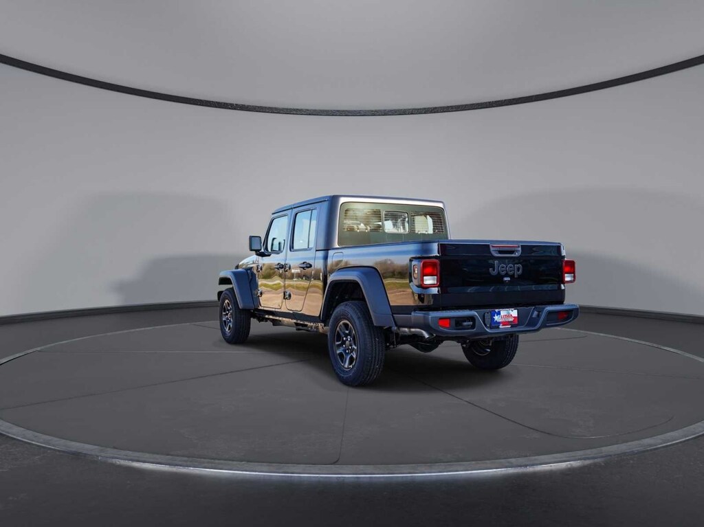 New 2024 Jeep Gladiator Sport Utility SPORT 4X4 Black For Sale near Temple, TX Stock RL100887