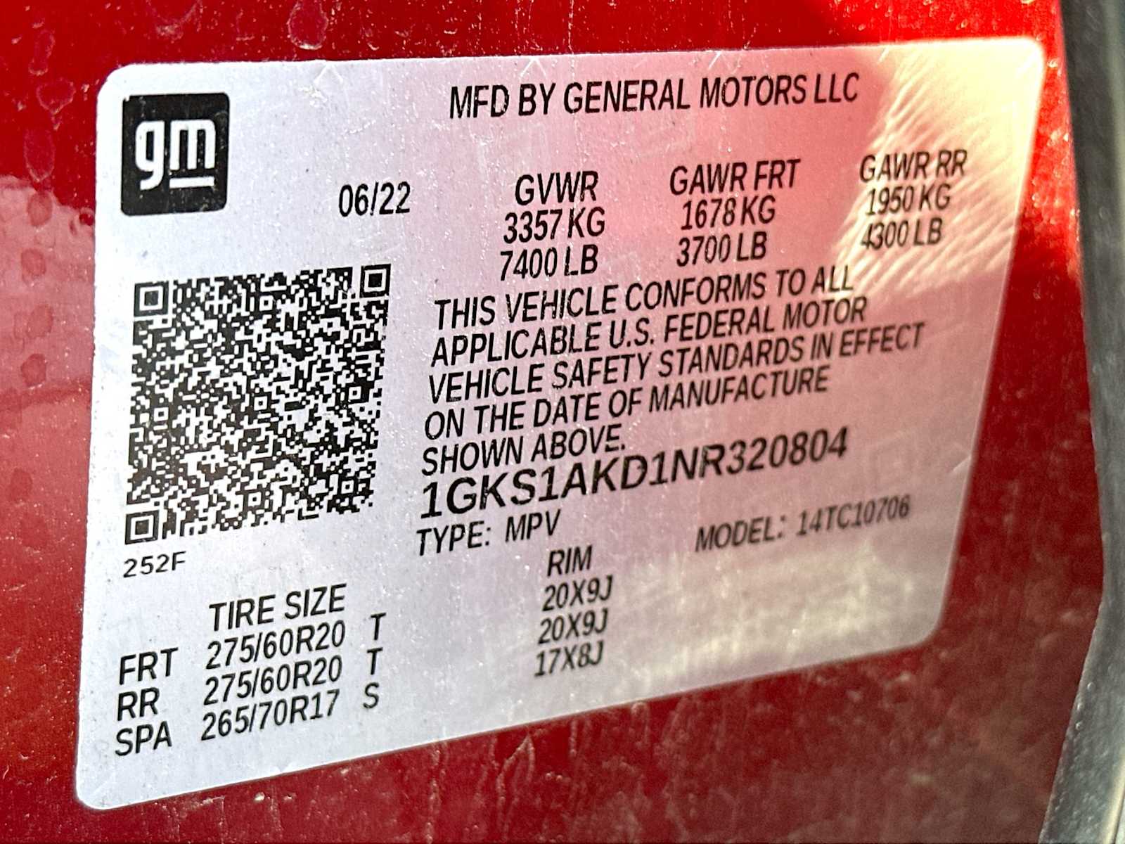 Thumbnail: 2022 GMC Yukon - 22