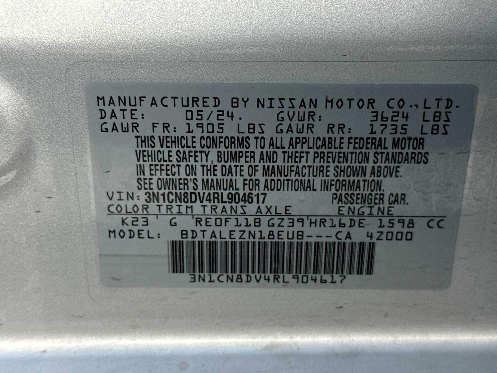 Thumbnail: 2024 Nissan Versa - 22