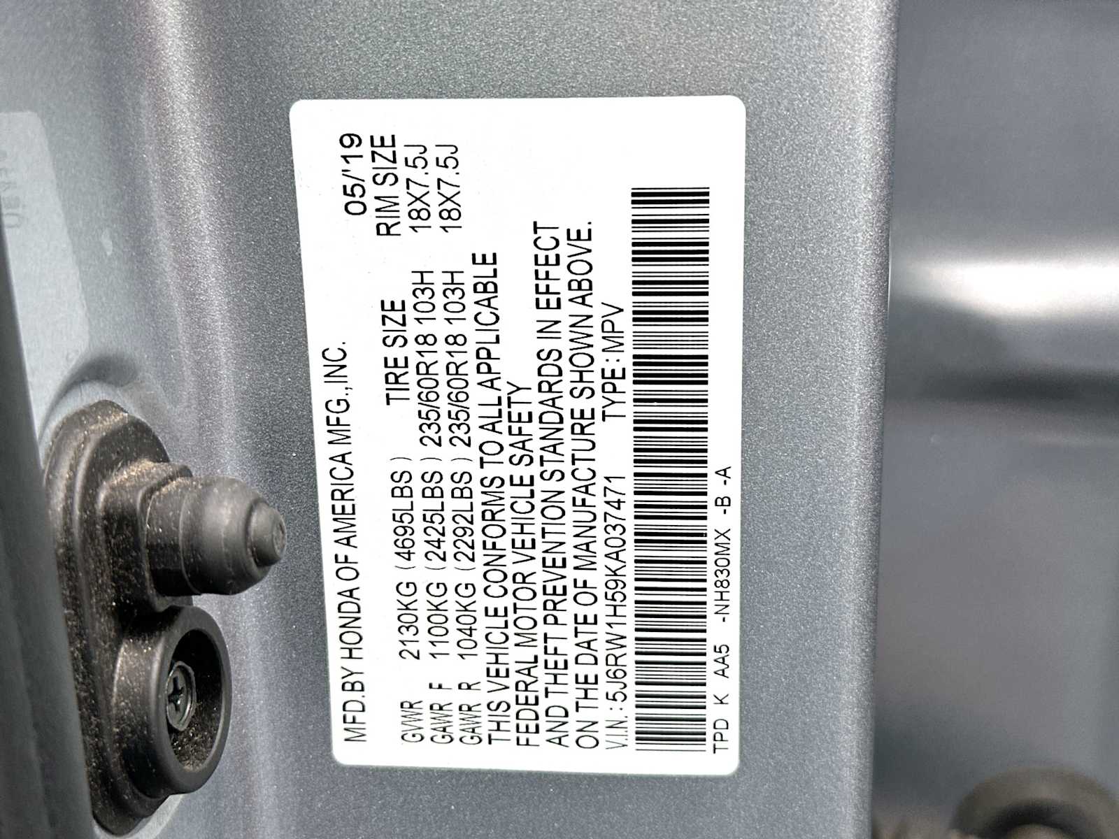 Thumbnail: 2019 Honda CR-V - 21