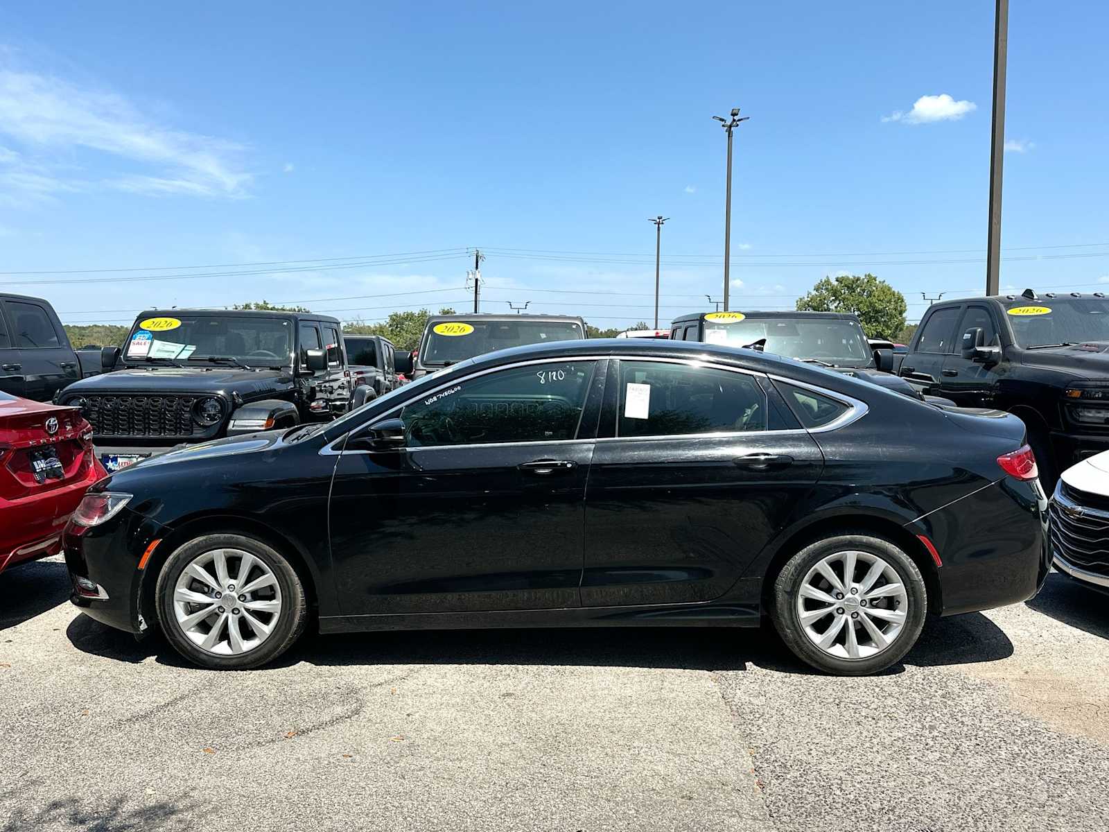 Used 2015 Chrysler 200 C with VIN 1C3CCCCG9FN655692 for sale in Bryan, TX
