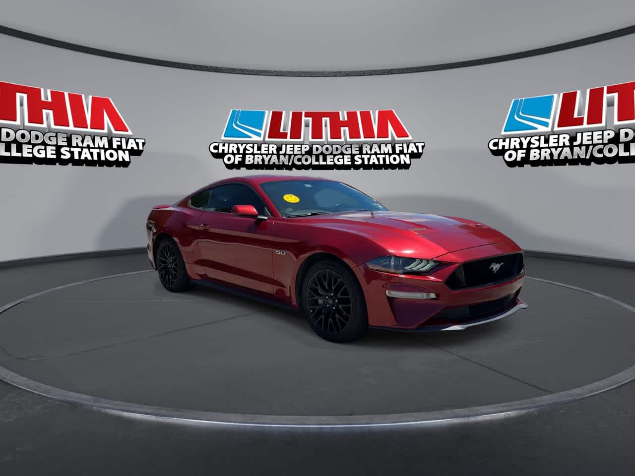 Used 2019 Ford Mustang GT with VIN 1FA6P8CF1K5181044 for sale in Bryan, TX