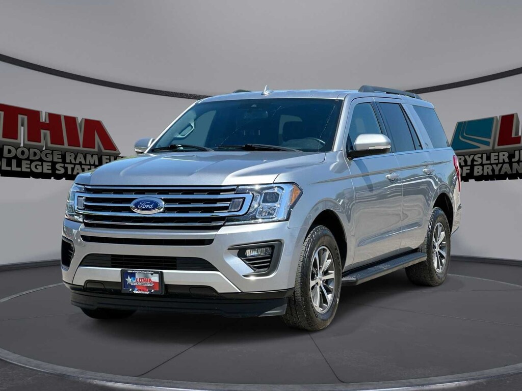 Used 2020 Ford Expedition XLT SUV Iconic Silver For Sale near Temple, TX Stock 24272T
