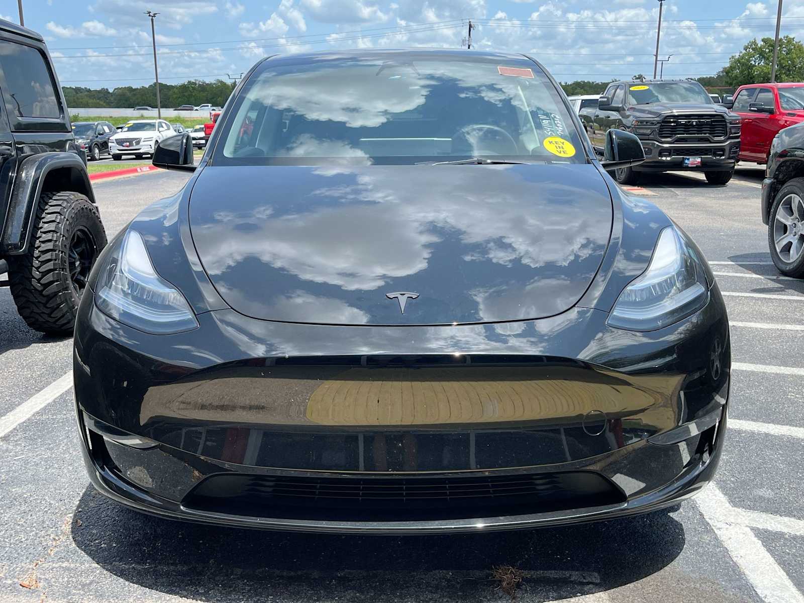 Used 2023 Tesla Model Y Long Range with VIN 7SAYGDEE8PA102815 for sale in Bryan, TX