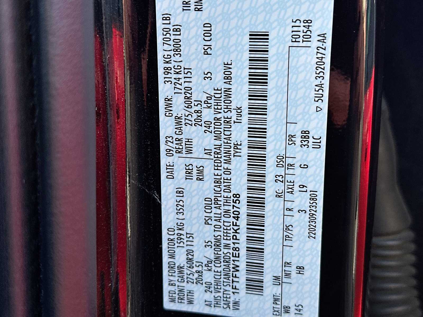 Thumbnail: 2023 Ford F-150 - 22