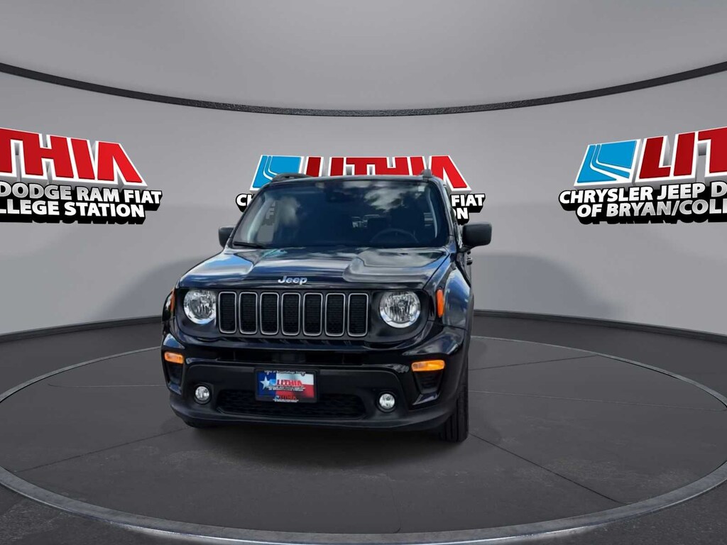 Certified Used 2023 Jeep Renegade SUV Black For Sale near Temple, TX