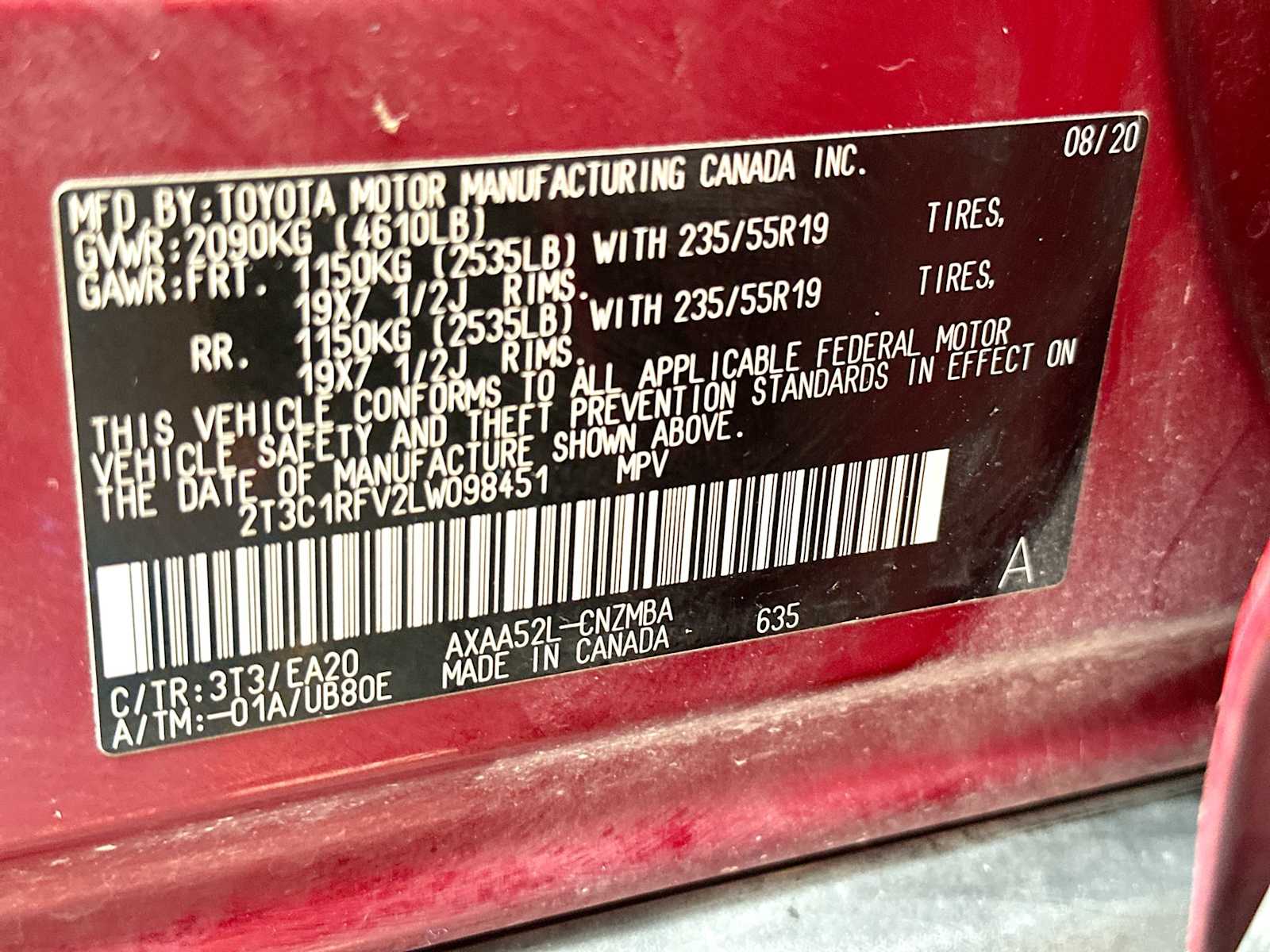 Thumbnail: 2020 Toyota RAV4 - 22