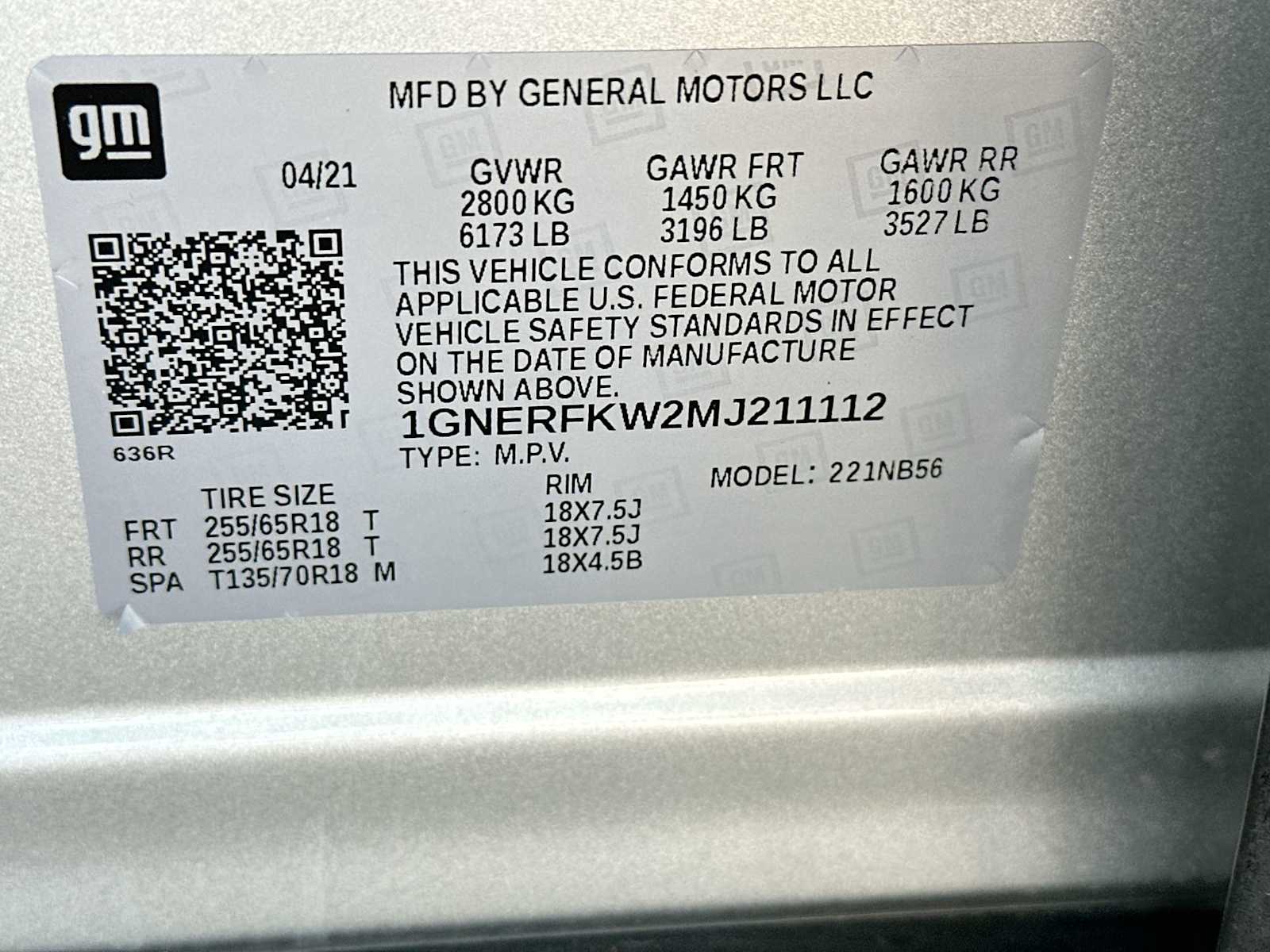 Thumbnail: 2021 Chevrolet Traverse - 22