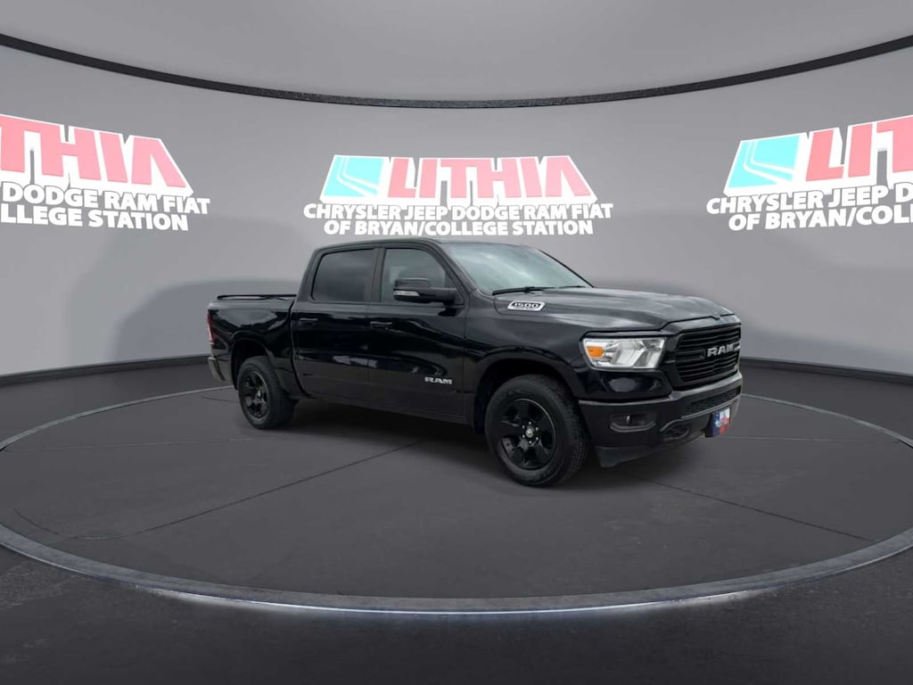 Used 2021 Ram 1500 Big Horn/Lone Star Truck Crew Cab Diamond Black