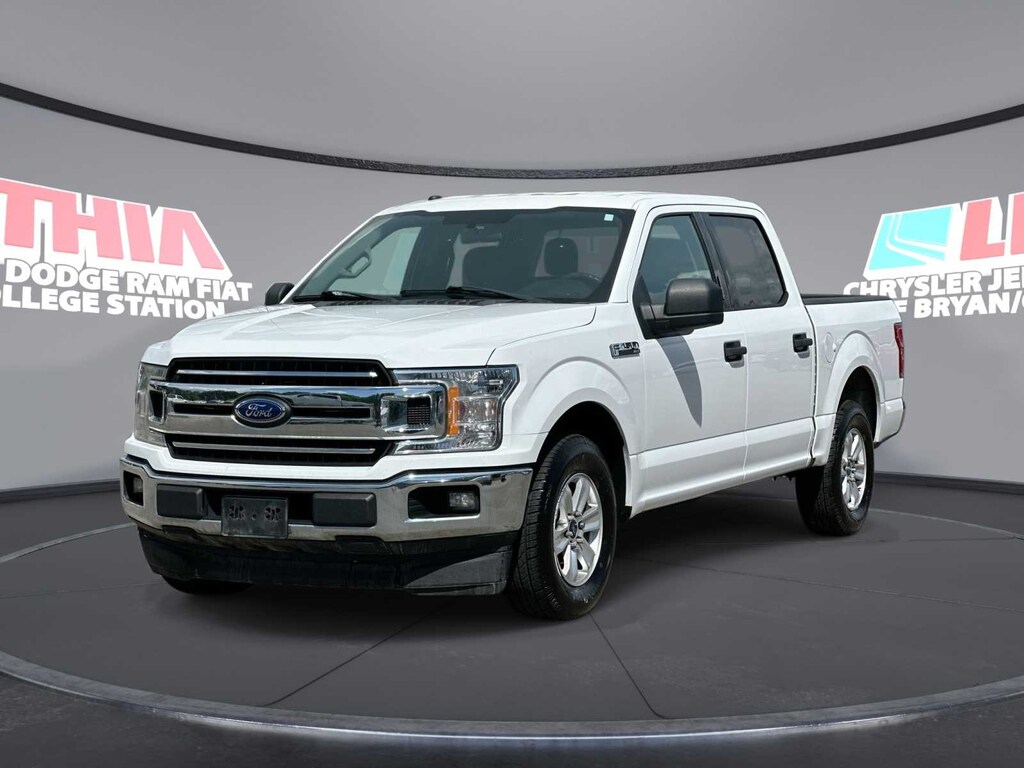 Used 2018 Ford F150 Truck SuperCrew Cab Oxford White For Sale near