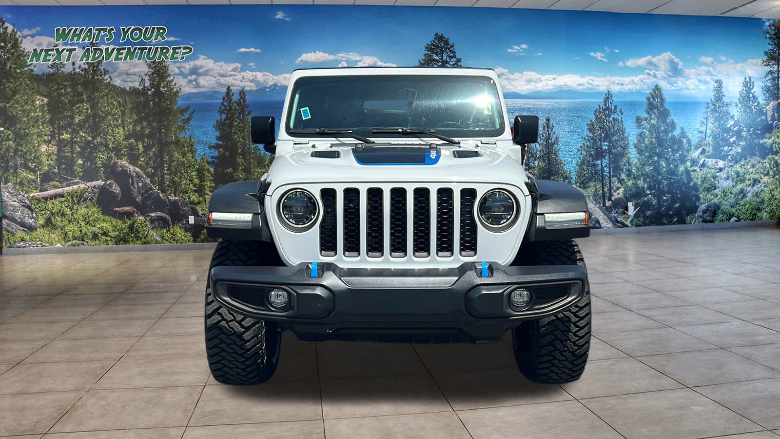 Certified 2023 Jeep Wrangler 4xe Rubicon 4XE with VIN 1C4JJXR65PW696444 for sale in Reno, NV