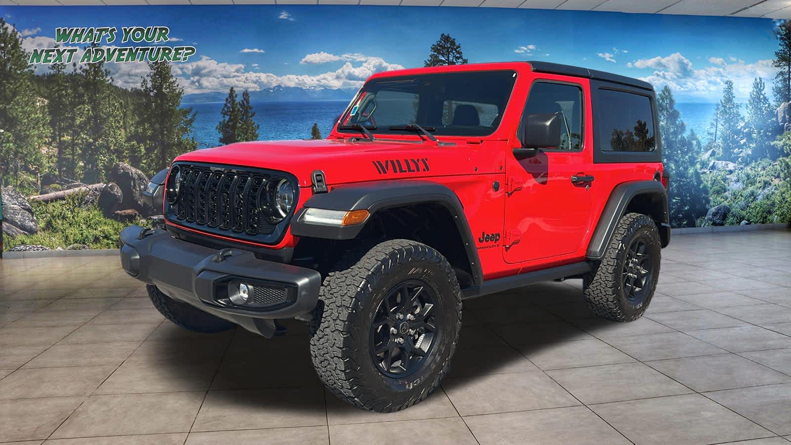 Certified 2024 Jeep Wrangler Willys SUV