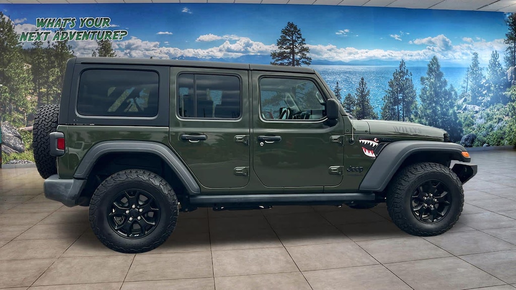 Certified 2021 Jeep Wrangler Unlimited Willys SUV