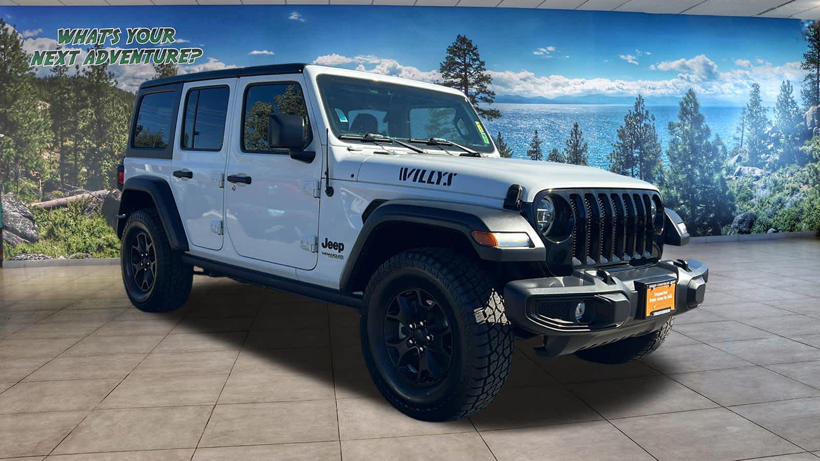 Used 2022 Jeep Wrangler Unlimited Willys SUV