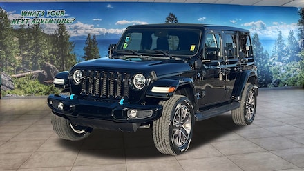 Used 2022 Jeep Wrangler Unlimited 4xe Unlimited Sahara High Altitude SUV Reno, NV