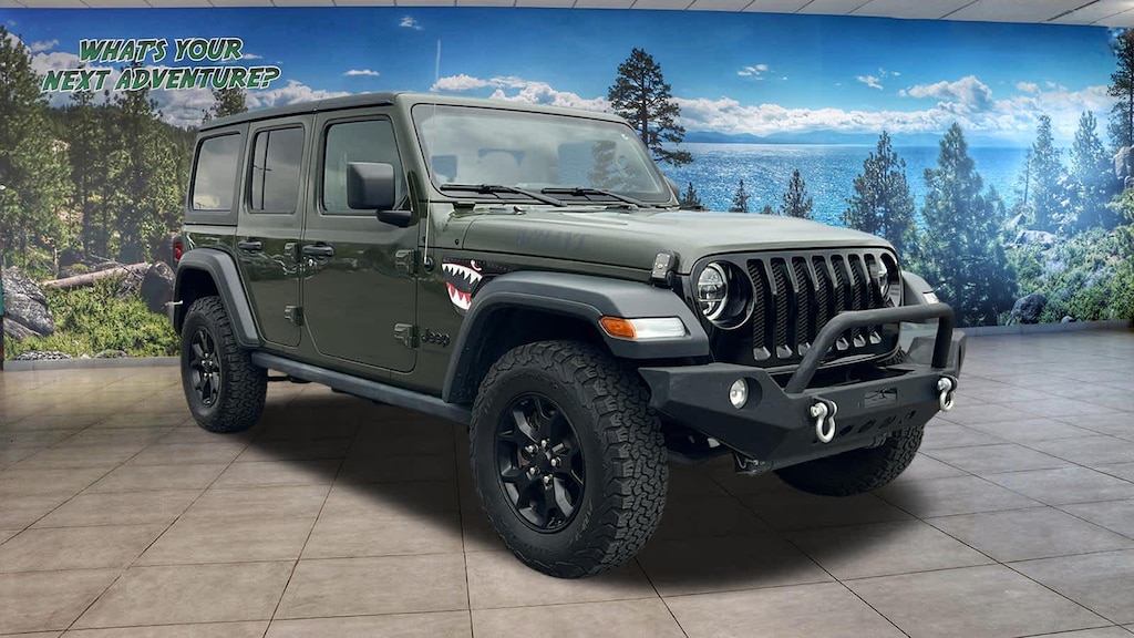 Certified 2021 Jeep Wrangler Unlimited Willys SUV
