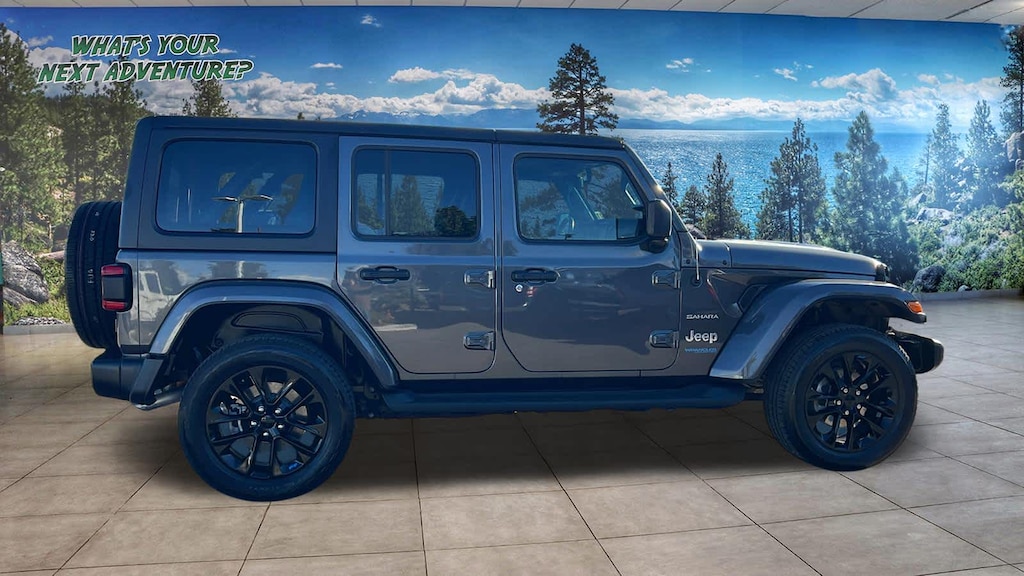 Certified 2022 Jeep Wrangler 4xe Unlimited Sahara SUV