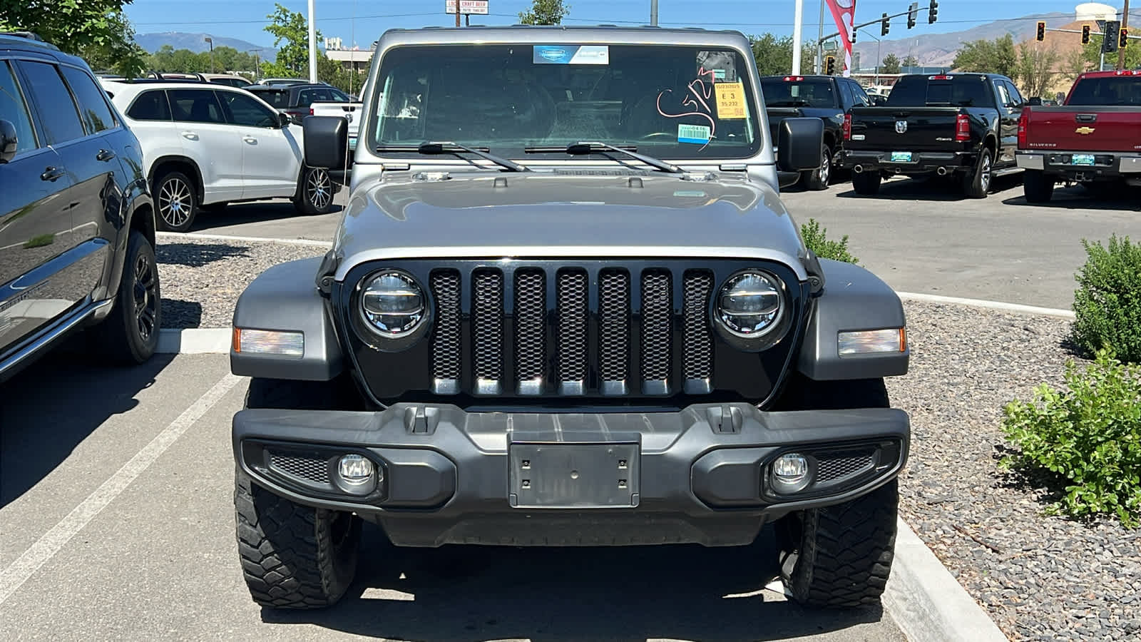 Used 2021 Jeep Wrangler Unlimited Willys with VIN 1C4HJXDG6MW719370 for sale in Reno, NV