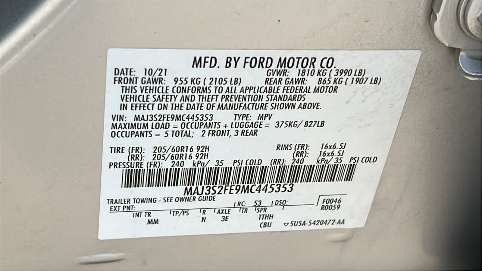 Thumbnail: 2021 Ford EcoSport - 30