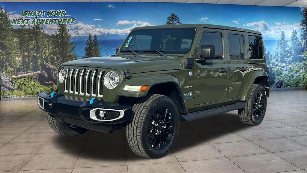Certified 2022 Jeep Wrangler Unlimited 4xe Unlimited Sahara SUV