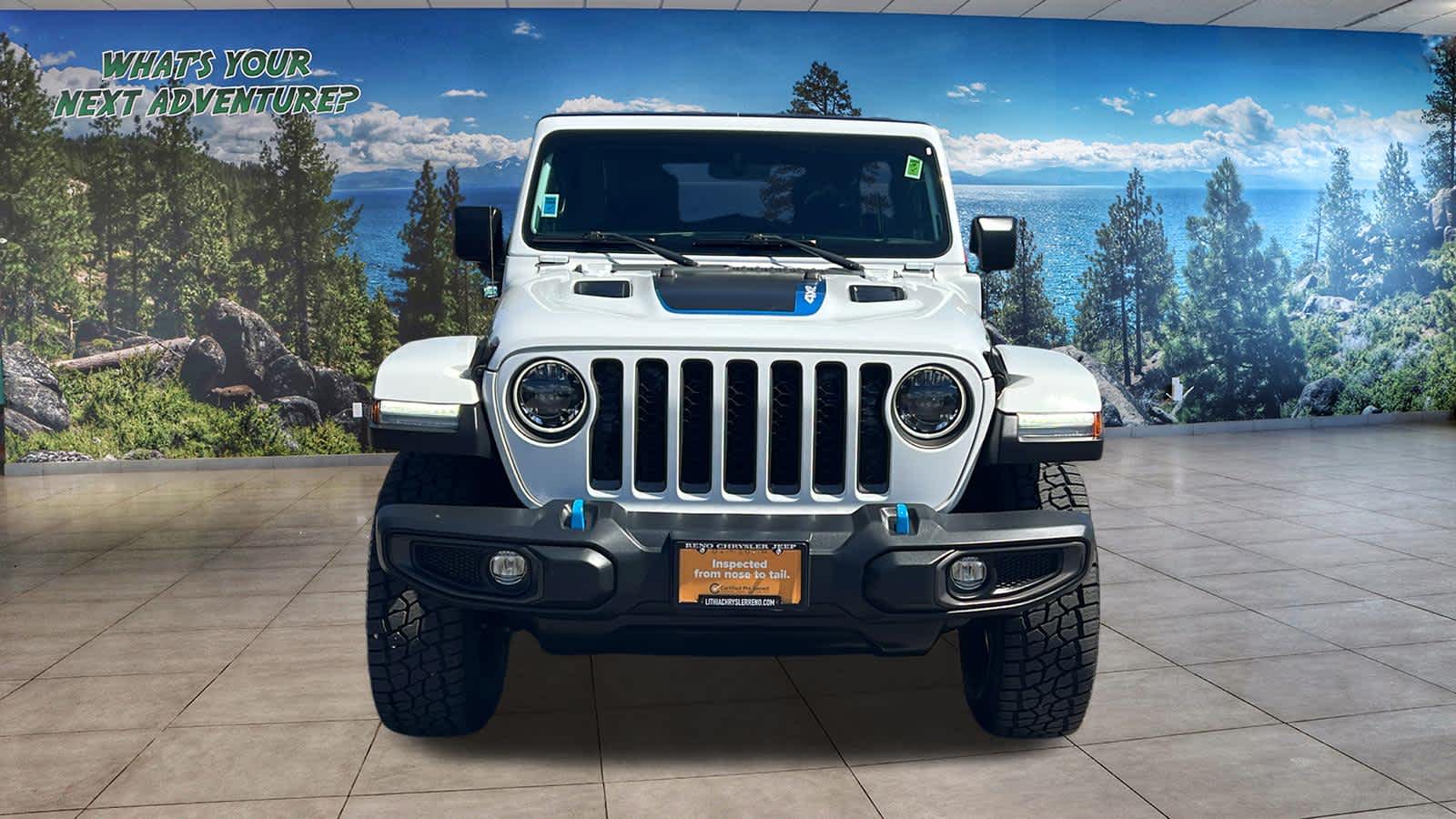 Used 2023 Jeep Wrangler 4xe Rubicon 4XE with VIN 1C4JJXR60PW542045 for sale in Reno, NV
