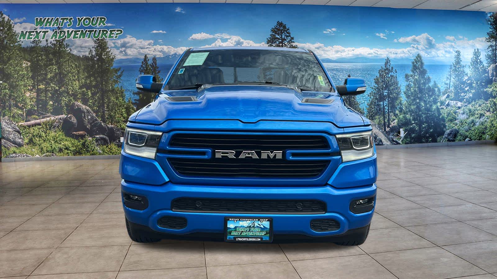 Certified 2021 RAM Ram 1500 Pickup Laramie with VIN 1C6SRFRT6MN524686 for sale in Reno, NV