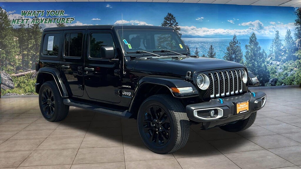 Certified 2023 Jeep Wrangler 4xe Sahara SUV