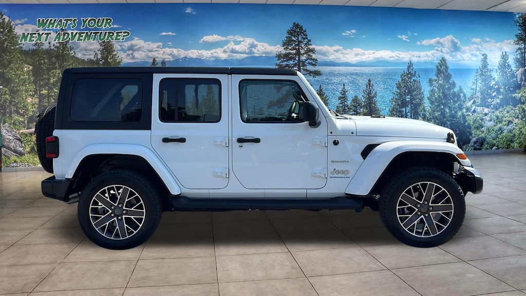 Certified 2023 Jeep Wrangler 4xe Sahara SUV