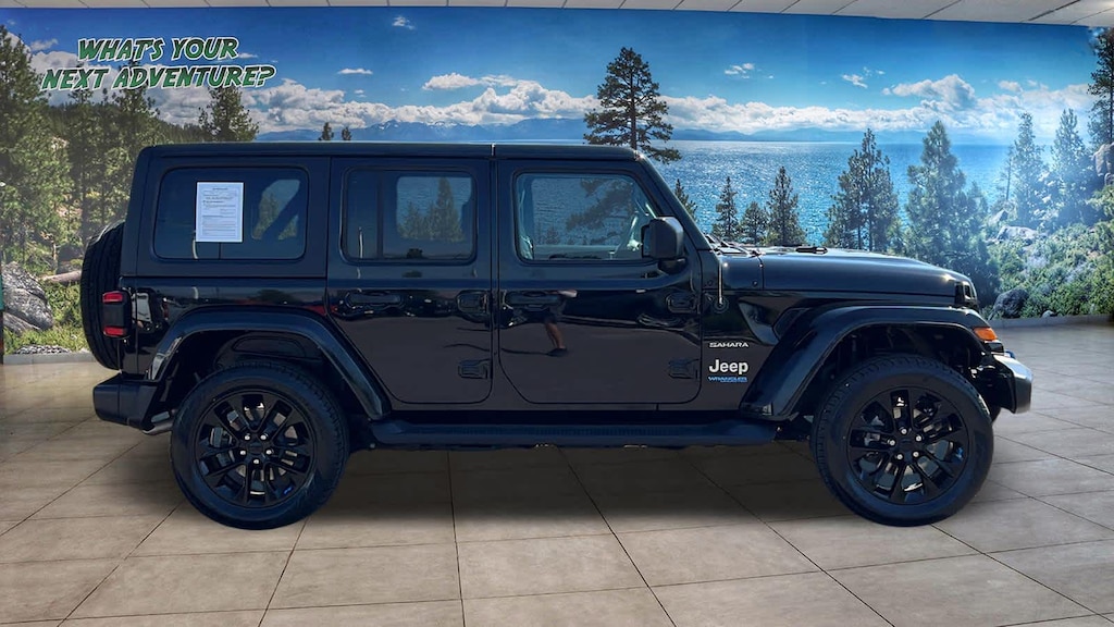 Certified 2022 Jeep Wrangler 4xe Unlimited Sahara SUV