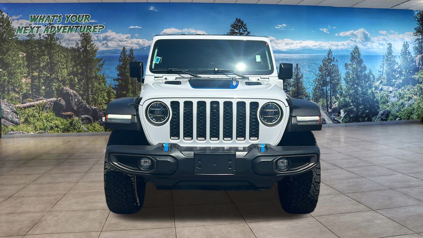 Certified 2022 Jeep Wrangler Unlimited Rubicon 4XE with VIN 1C4JJXR67NW161130 for sale in Reno, NV
