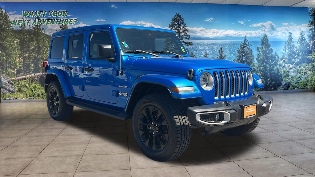 Certified 2021 Jeep Wrangler 4xe Unlimited Sahara SUV