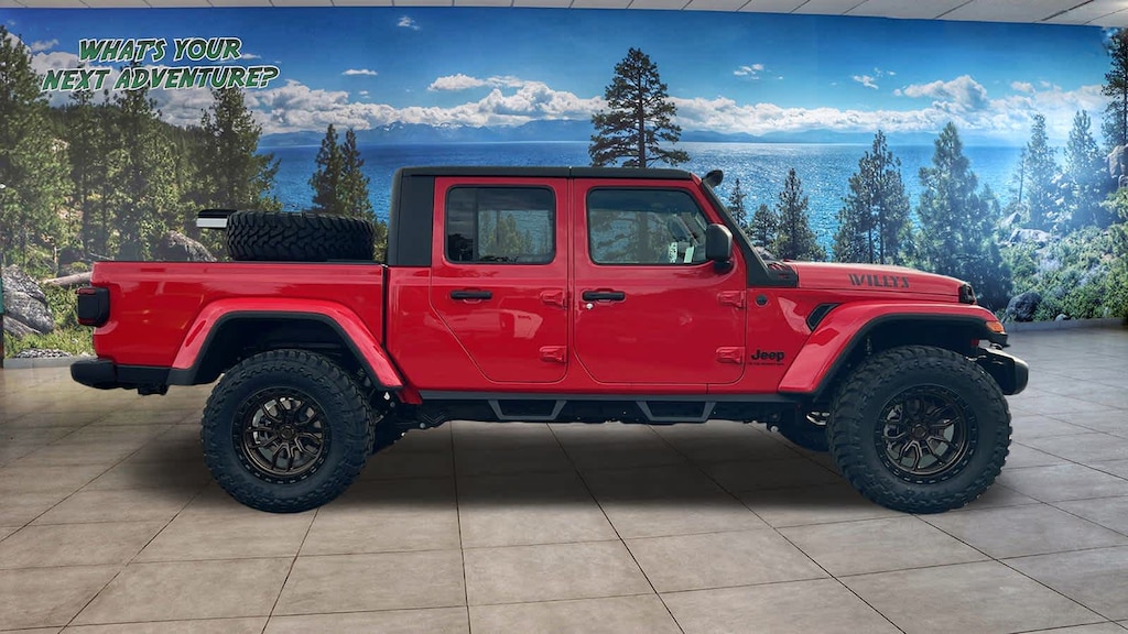 New 2025 Jeep Gladiator Willys Pickup