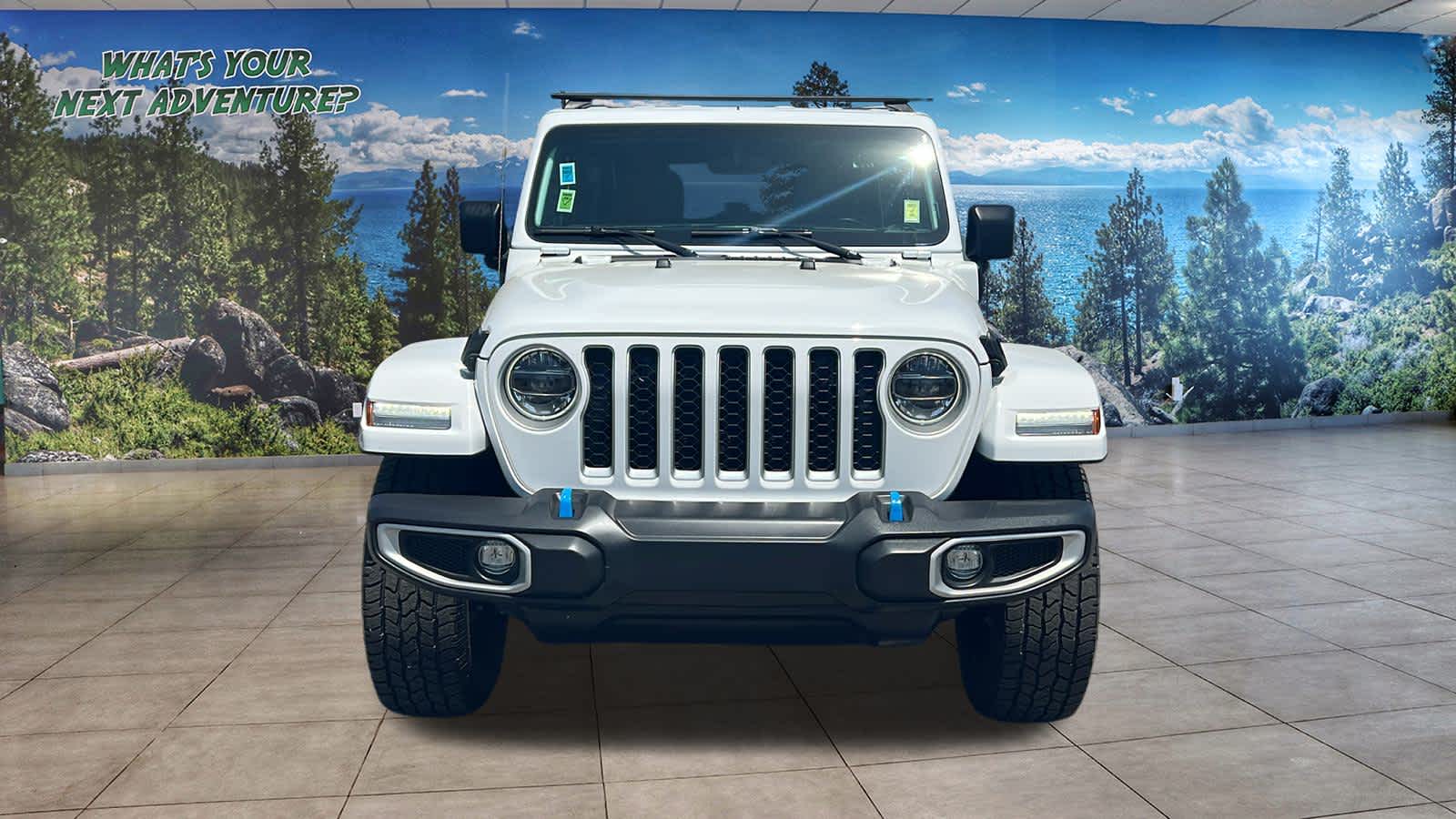Certified 2022 Jeep Wrangler Unlimited Sahara 4XE with VIN 1C4JJXP69NW190258 for sale in Reno, NV