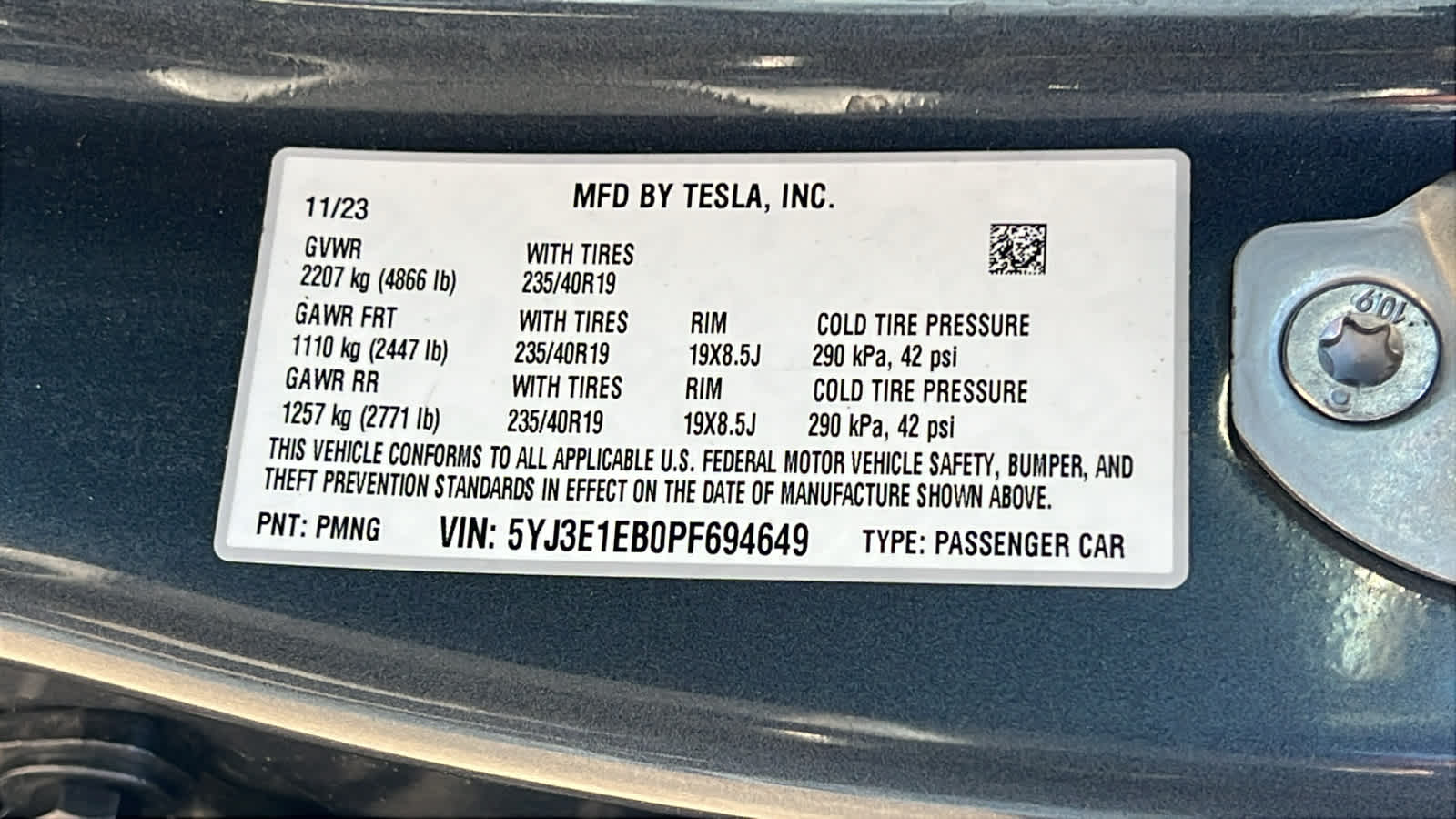 Thumbnail: 2023 Tesla Model 3 - 29