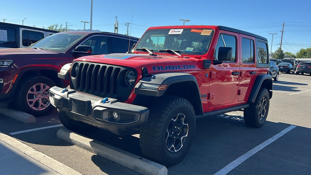 Used 2022 Jeep Wrangler 4xe Unlimited Rubicon SUV