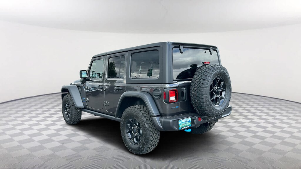 New 2024 Jeep Wrangler 4xe Willys Sport Utility Granite Crystal For