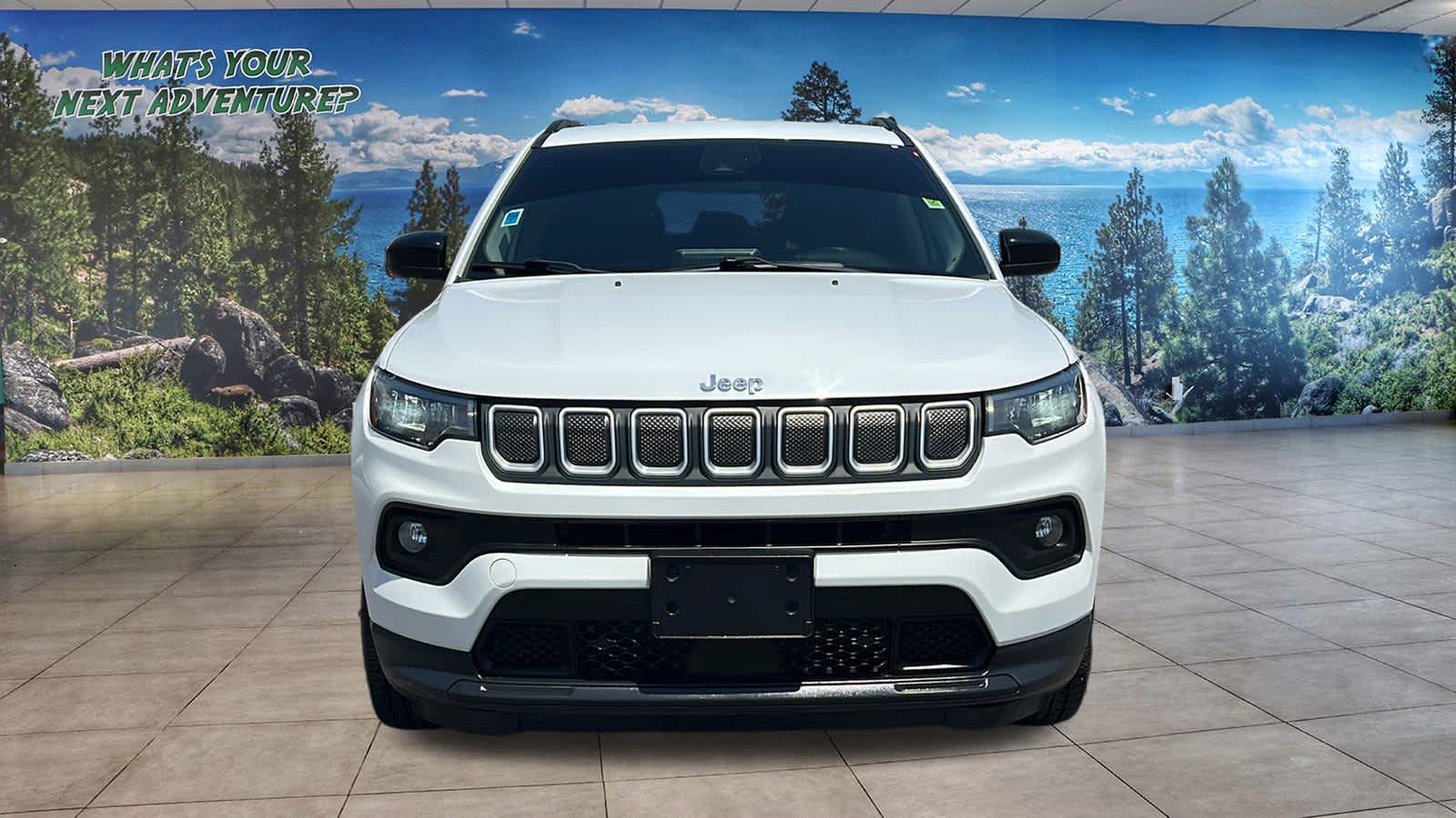 Certified 2022 Jeep Compass Latitude with VIN 3C4NJDBB6NT144283 for sale in Reno, NV