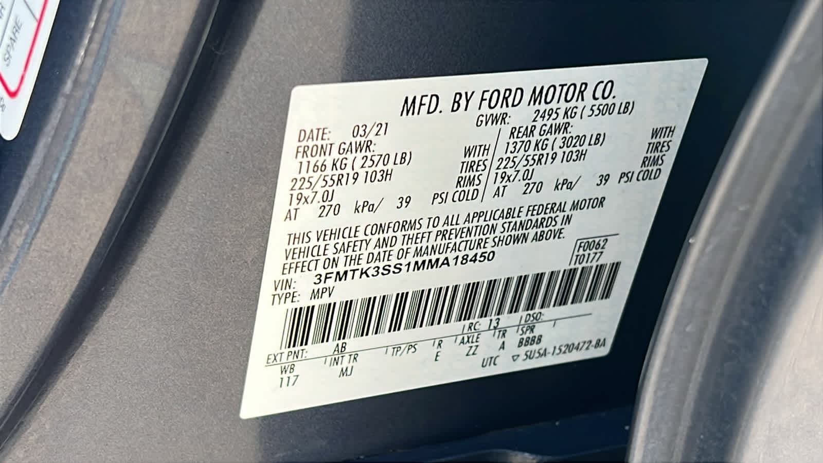 Thumbnail: 2021 Ford Mustang Mach-E - 30